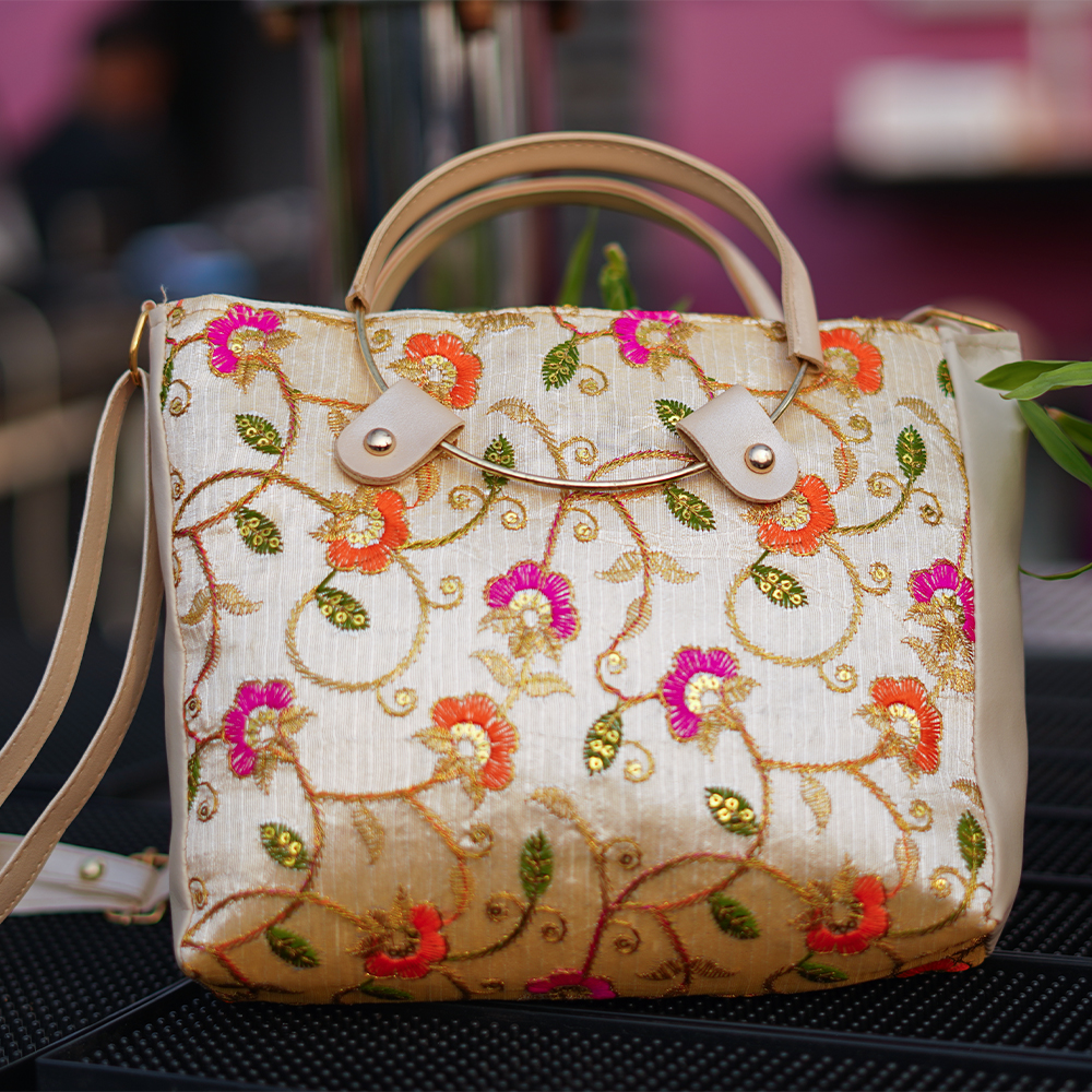 Handheld Silk Shoulder Sling Bag