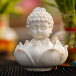Lotus Buddha Figurines