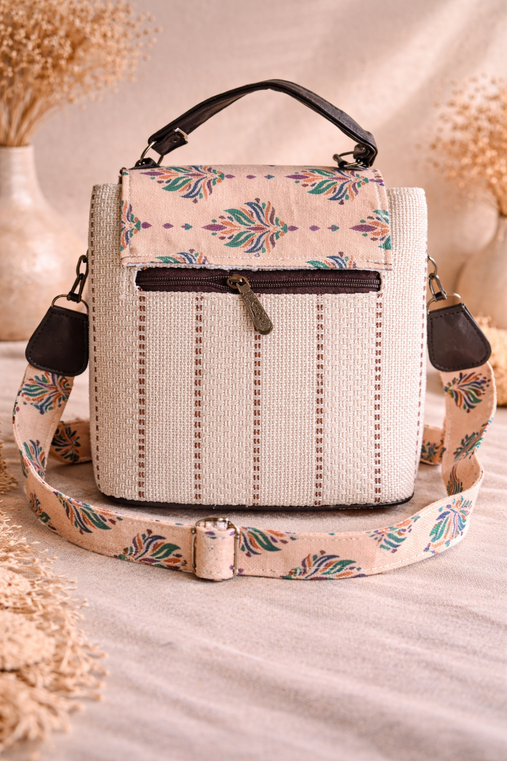 Crossbody Vertical Sling Bag
