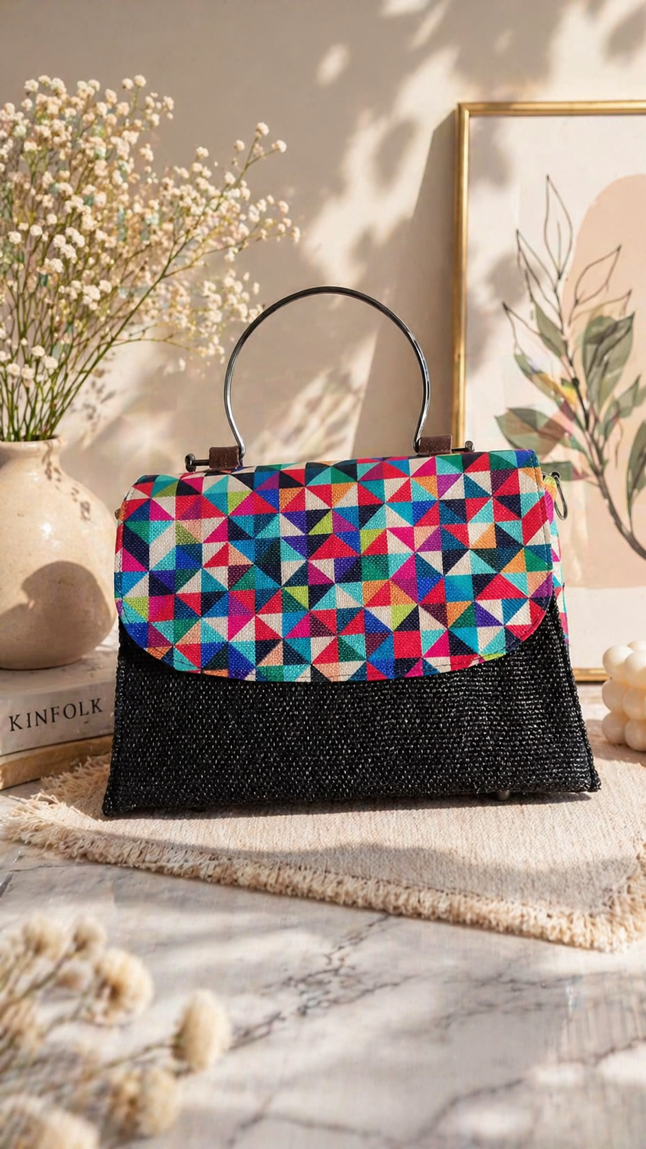 Handmade Boho Crossbody Sling Bag
